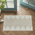 thumbnail image 5 of Rug Branch Maise Modern Striped Indoor Doormat Rug, Beige Brown - 3'x5', 5 of 5