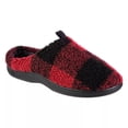 thumbnail image 2 of ISOTONER Men's Memory Foam Hoodback ECO Comfort Slippers In Berber Buffalo, L (9.5-10.5), 2 of 3