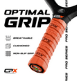 thumbnail image 6 of CPX Pro Carbon Fiber Pickleball Paddle - Professional Grade, Matte Finish, 19mm Honeycomb Core, Tennis Style Grip - Edgeless Paddle Designed in Chicago, USA, 6 of 9