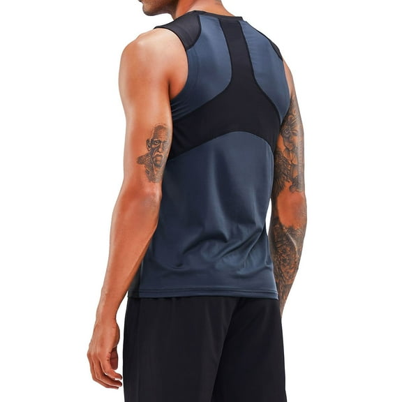 Men's Tank Tops Quick Dry Workout Swim Beach Shirts Sleeveless Shirts for Bodybuilding Gym Fitness Training