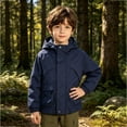 thumbnail image 6 of Toddler Boys Windbreaker Outerwear Baby Lightweight Hooded Zip Raincoats Casual Coat Cute Fashion Coats Windbreaker Jackets, 6 of 6