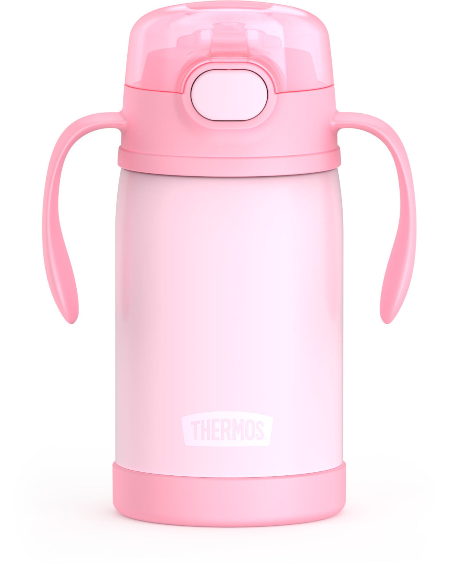 Thermos Biberon à Paille en Acier Inoxydable Isolé sous Vide 10 Oz