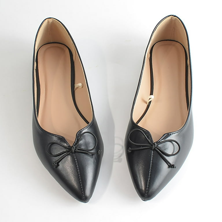 TOWED22 Women's Flats Shoes Comfortable Memory Foam Dress Shoes