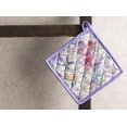 thumbnail image 2 of Floral Love 100% Cotton Pot Holder with Loop Heat Resistant for BBQ | Cooking | Baking | Grilling | Microwave | Barbecue | Spring/Summer (8 Inch by 8 Inch)., 2 of 8