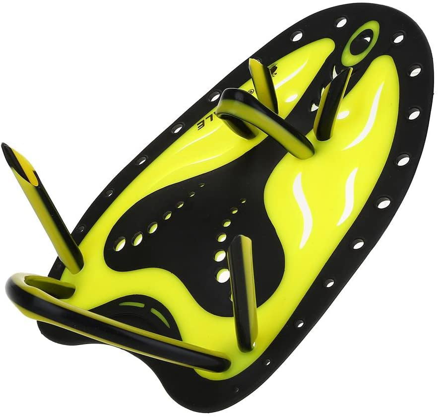 Diving Hand Fins Paddles Webbed Training Fin Scuba Improve Swimming Skill 