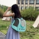 thumbnail image 5 of Mochila Transportadora para Gatos Plegable de Nylon con Malla Transpirable y Ventilada, Bolsa para Mascotas Portátil de Gran Capacidad para Caminatas y Viajes al Aire Libre, Adecuada para Mascotas, 5 of 6
