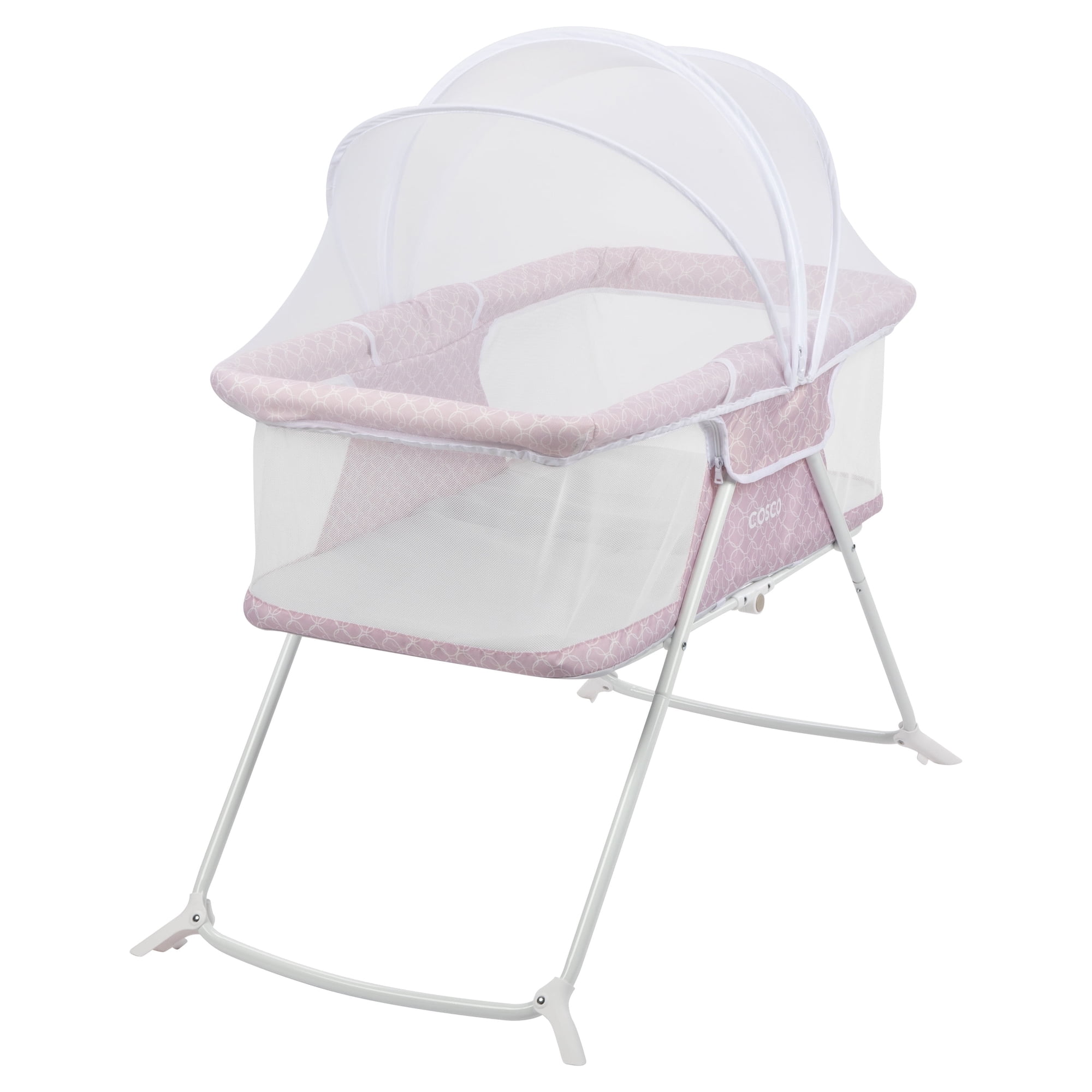 Cosco Kids Sleep Spot Baby Bassinet, Portable Bassinet for Baby, Malva