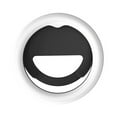 thumbnail image 1 of Graflsoa 2W Dual-Temperature Ring Light for iPhone & Android, 10cm Semi-Circular Clip Design, 5-Level Adjustable 3000K-7000K, 180° Rotation, Black/White/Blue/Pink Options, 1 of 7