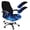 Blue Flame Print, variant on Chririnla Leopard Cat Print Office Chair Covers,Stretch 3Pcs Computer Chair Cover and Arm Covers Boss Chairs Covers High Back Slipcover for Desk and Computer Chairs
