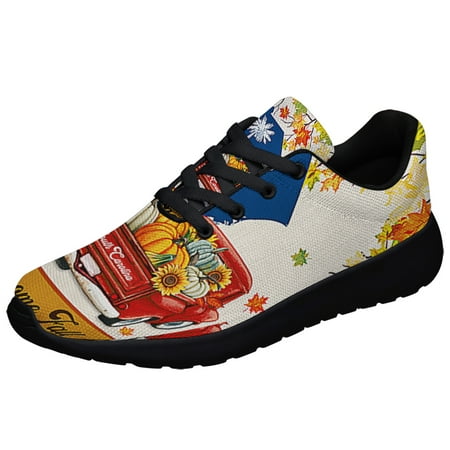 

South Carolina Fall Pumpkins Shoes Sneakers Black Size 13