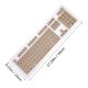 thumbnail image 5 of 1 Conjunto CAPAS DE CLAVE 104 Tecla Reemplazo Mecánico KeyCap Accesorio de la computadora, 5 of 5