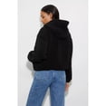 thumbnail image 2 of Dorothy Perkins - Saco de Polar de Peluche para Mujer (Negro), 2 of 5