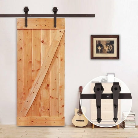 6ft Modern Style European Barn Roller Sliding Closet Door Hardware Departments