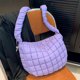 thumbnail image 1 of Bolsas De Hombro Bolso Bandolera Para Mujer, Bolso De Mano De Algodón Acolchado A Cuadros Para Mujer, Bolso De Mano Sywqhk Para Estrenar, 1 of 5