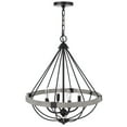 thumbnail image 5 of Indoor Transitional Modern 60W X 4 Somersworth Metal Chandelier, 5 of 5