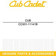 MTD 931-11141B Upper Dash Cap Columbia FAB EFI CGT CYT4220 CYT5023SE CYT4622SE