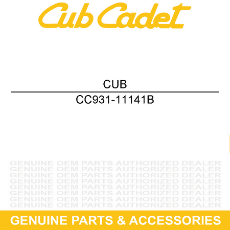 MTD 931-11141B Upper Dash Cap Columbia FAB EFI CGT CYT4220 CYT5023SE CYT4622SE