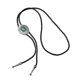 thumbnail image 1 of Western Rodeos Bolo Tie Necklace for Men and Women Metal Flower Pendant Faux Leather Cord Necktie Festivals Neckwear, 1 of 5