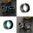 thumbnail image 2 of HOOUN Screw Stainless Steel Ear Gauges Flesh Tunnels Plugs Stretchers Expander 6-16mm-gold-10mm, 2 of 9