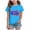 Blue, variant on Kids American Flag Shirt Classic American Flag USA Pride Toddler Boy Girl T Shirt Infant Toddler Light Pink,2-3 Years