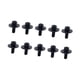 thumbnail image 3 of Tornillos de metal para orejetas de tambor Tornillo de tambor Pieza de tambor Juego de batería Gancho de garra de orejeta duradero Caja Negro, 3 of 9