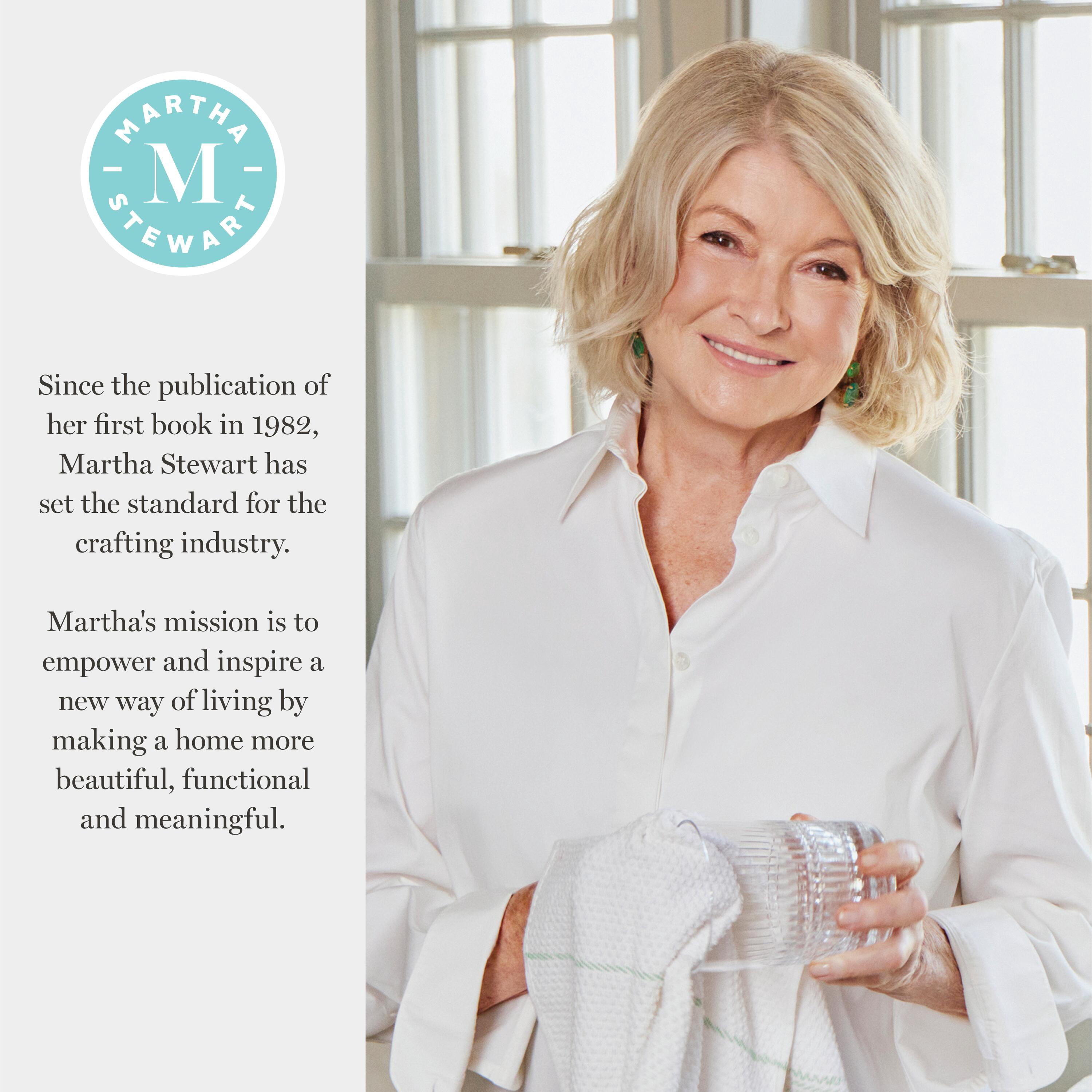 Martha Stewart Multi-Surface Acrylic Craft Paint Set, Satin Finish, Color Essentials, Set of 12, 2 fl oz