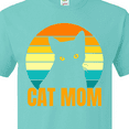 thumbnail image 4 of Inktastic Mother's Day Cat Mom Black Cat Sunset T-Shirt, 4 of 5