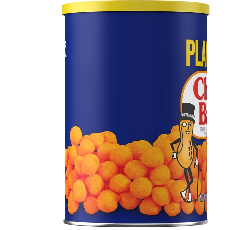 PLANTERS Cheez Balls Cheese Flavored Party Snacks, 2.75 Oz Canister