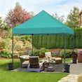 thumbnail image 3 of Yaheetech 10x10 Ft Instant Commercial Canopy Tent with Roller Bag and Sandbags, Turquoise, 3 of 7