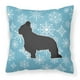 thumbnail image 1 of Almohada decorativa de tela de copo de nieve de invierno de Caroline's Treasures BB3526PW1414, 14Hx14W, multicolor Caroline's Treasures BB3526PW1414, 1 of 1