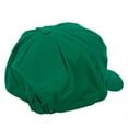thumbnail image 4 of Mario Luigi Wario Waluigi Heat Transfer Cotton Elastic Newsboy Cap - Lime M-L, 4 of 5