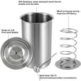 thumbnail image 2 of Press Ham Maker, Stainless Steel Meat Press for Making Homemade Deli Meat With Thermometer Ham Sandwich Meat Press Maker for Kitchen Homemade Bacon Meat Lunchmeat, 2 of 6