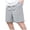 Grey, variant on NOLDARES Toddler Boy Shorts Boys Cotton Shorts Soft Casual Elastic Waist with Pockets Drawstring Kids Summer Clothes(Black,9-10 Years)