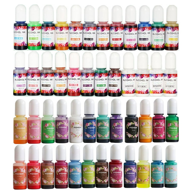 TINYSOME Concentrated Alcohol-Based Ink for Epoxy Resin Acrylic Pouring  Paint 24Color 