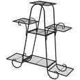 thumbnail image 1 of Patiojoy 7-Tier Plant Stand Metal Plant Shelf Multi-layer Potted Planters Display Rack Black, 1 of 7