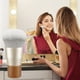 thumbnail image 1 of Mini Brocha de Maquillaje Big Pier para Polvos Sin Marcas | Herramienta de Belleza de Cabezal Redondo para Una Aplicación Uniforme | Compacta y Fácil de Transportar | Fácil Mantenimiento | Apta para, 1 of 7