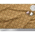 thumbnail image 2 of Soimoi Poly Georgette Fabric Check & Moroccan Ethnic Decor Fabric Printed Yard 42 Inch Wide, 2 of 3