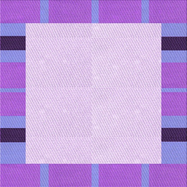 Ahgly Company Tapis d'Intérieur Lavable à la Machine, Carré, Transitionnel, Lilas Pâle Violet, Tapis de Zone, 8 Pieds Carré