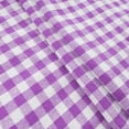 thumbnail image 6 of Arnsht Womens Classic Plaid Pants Cotton Plaid Lounge Pants Outdoor Casual Elastic Waist Straight Leg Pants With Pockets Purple L, 6 of 6