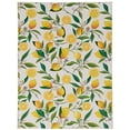 thumbnail image 1 of Sumner 5' x 7' Washable Area Rug, Ivory and Yellow, 1 of 8