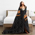 thumbnail image 5 of Gettysburg College Logo Fleece Blanket, Very Soft Microfiber Flannel Blanket for Couch Warm and Cozy for All Seasons, 5 of 6