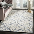 thumbnail image 2 of SAFAVIEH Blossom Githa Damask Wool Area Rug, Blue/Ivory, 5' x 8', 2 of 5