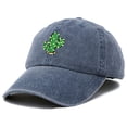 thumbnail image 4 of DALIX Saguaro Cactus Hat Womens Succulent Baseball Cap in Washed Navy Blue, 4 of 5
