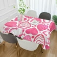 thumbnail image 5 of GZHJMY Valentine's Day Love Heart Tablecloth, Rectangle Waterproof Washable Polyester Table Cover for Picnic Dinner Holiday Party Decor, 60 x 90 Inch, 5 of 7