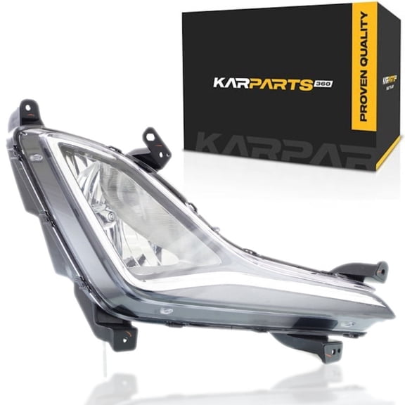 For Hyundai Elantra Sedan | Fog Light Assembly 2014 2015 2016 Passenger Side For HY2593146 | 92202-3X210