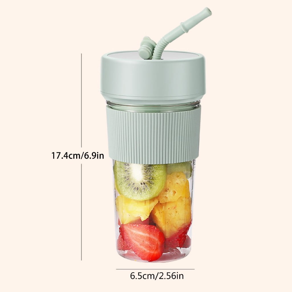 WINDLAND Portable Fruit Juicer Fruit Mixer Electric Shake Cup Cute Blender for Travel