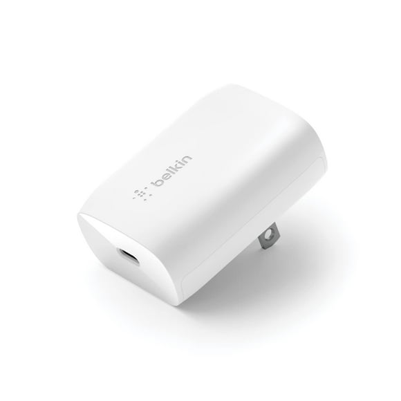 Belkin 30W USB C Wall Charger with PPS, PowerDelivery, USB-IF Certified PD 3.0 Fast Charging for iPhone 13, Pro, Pro Max, Mini, Galaxy S21 Ultra, Plus, iPad, Tab S7, AirPods, MacBook Air and More