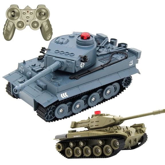 WETLA 1/32 Scale RC Battle Tank Model 2.4G Remote Control Military Tactical Toy
