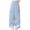 Light Blue, variant on TIREOW Girls Wide Leg Pants Solid Color Elastic High Waist Drawstring Baggy Casual Pants Stylish Streetwear Lightweight Track Pants Joggers