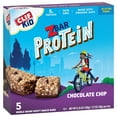 thumbnail image 2 of CLIF Kid Zbar Protein - Chocolate Chip - Crispy Whole Grain Snack Bars - Made with Organic Oats - Non-GMO - 5g Protein - 1.27 oz. (Pack of 4), 2 of 4